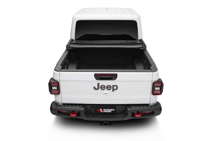 Rugged Ridge — Rugged Ridge Armis Soft Folding Bed Cover 2020 Gladiator JT
Tonneau Cover
OFFROAD_TOPS - view 7