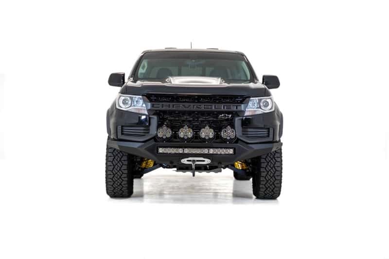Addictive Desert Designs — Addictive Desert Designs 2021 Chevy Colorado ZR2 Stealth Fighter Front Bumper
Bumper- Front
Bumpers - view 4