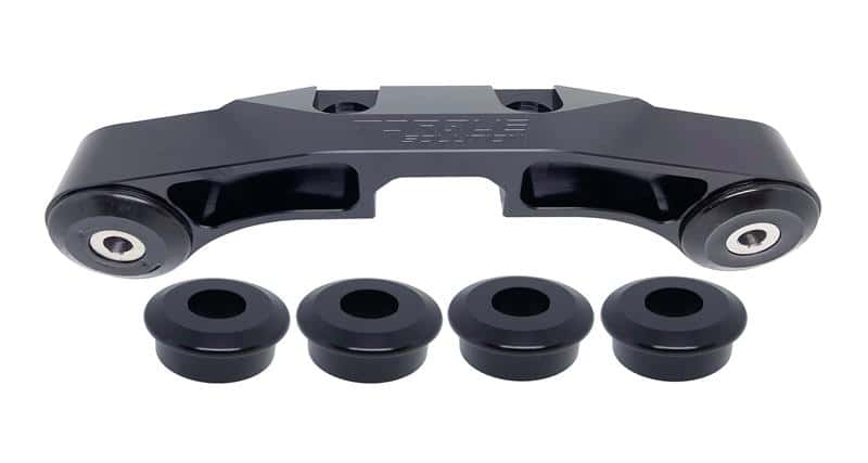 Torque Solution — Torque Solution 08+ Subaru WRX/STI Solid Billet Rear Differential Brace - Black - view 2