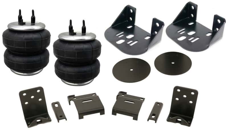 Ridetech — Ridetech AIRoverLeaf 4000lb Sideframe 2.5in Leaf Bracket Kit
AirOverLeaf 4000# - view 2