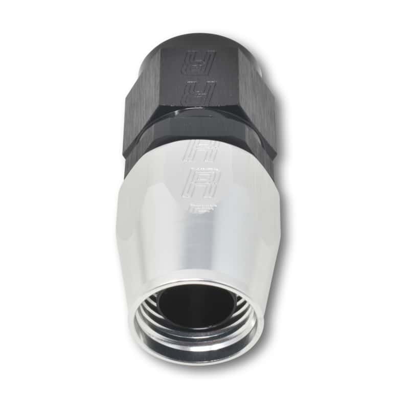 Russell — Russell Performance -8 AN Black/Silver Straight Full Flow Hose End
Hose Fitting - view 4
