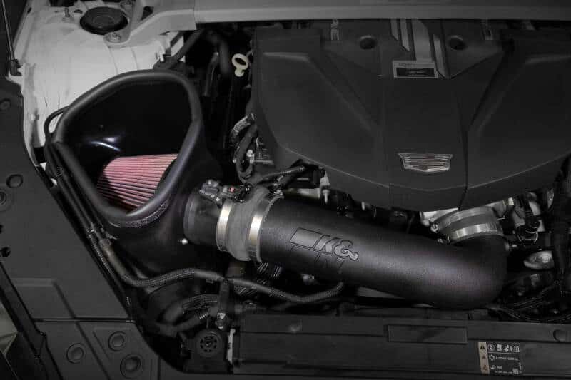 K&N Engineering — K&N 22-24 Cadillac CT5 6.2L V8 Performance Air Intake System
Air Intake System - view 5
