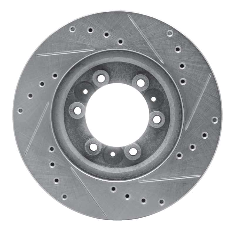 R1 Concepts — R1 92-02 Acura SLX Front Left Drilled & Slotted Silver Brake Rotor
R1 Brake Rotor Drill - view 5