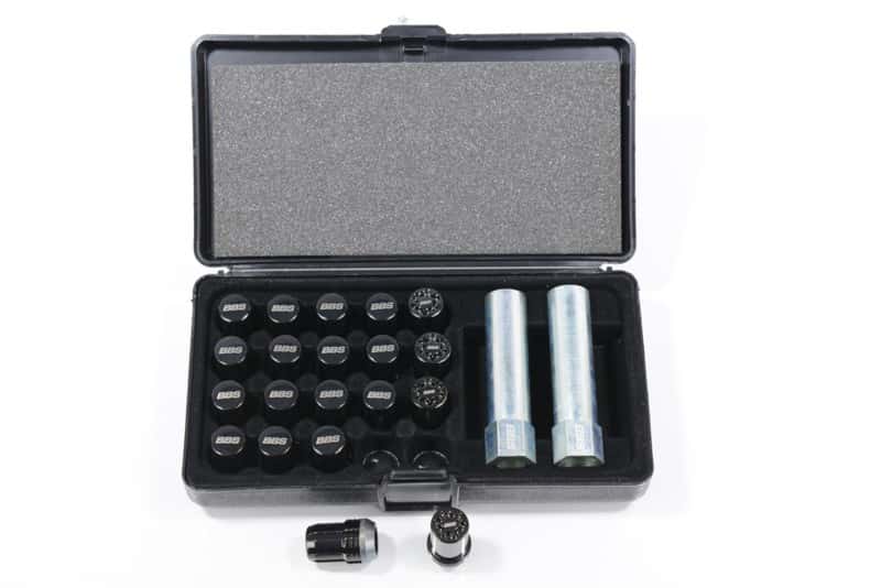 BBS — BBS McGard Lug Nut Set 12x1.25 Black - w/Locks - view 1