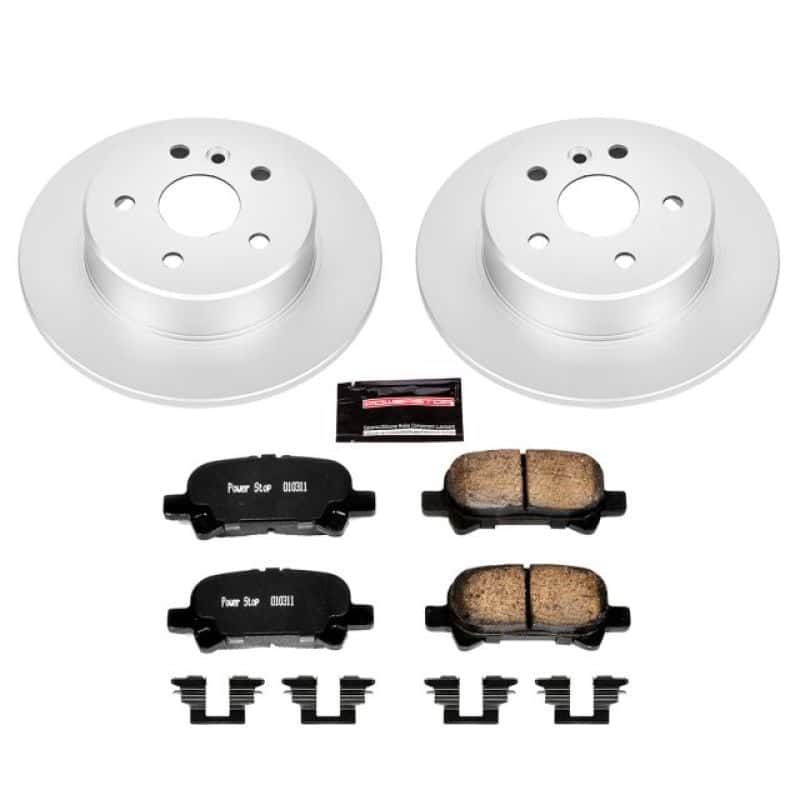 PowerStop — Power Stop 00-04 Toyota Avalon Rear Z17 Evolution Geomet Coated Brake Kit - view 1
