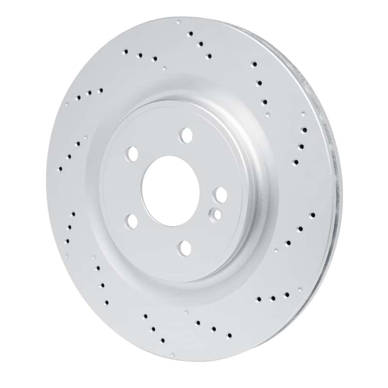 DFC — DFC 20-25 Mercedes-Benz GLA35 AMG Rear Drilled Hi-Carbon Alloy Geomet Coated Rotor - view 2
