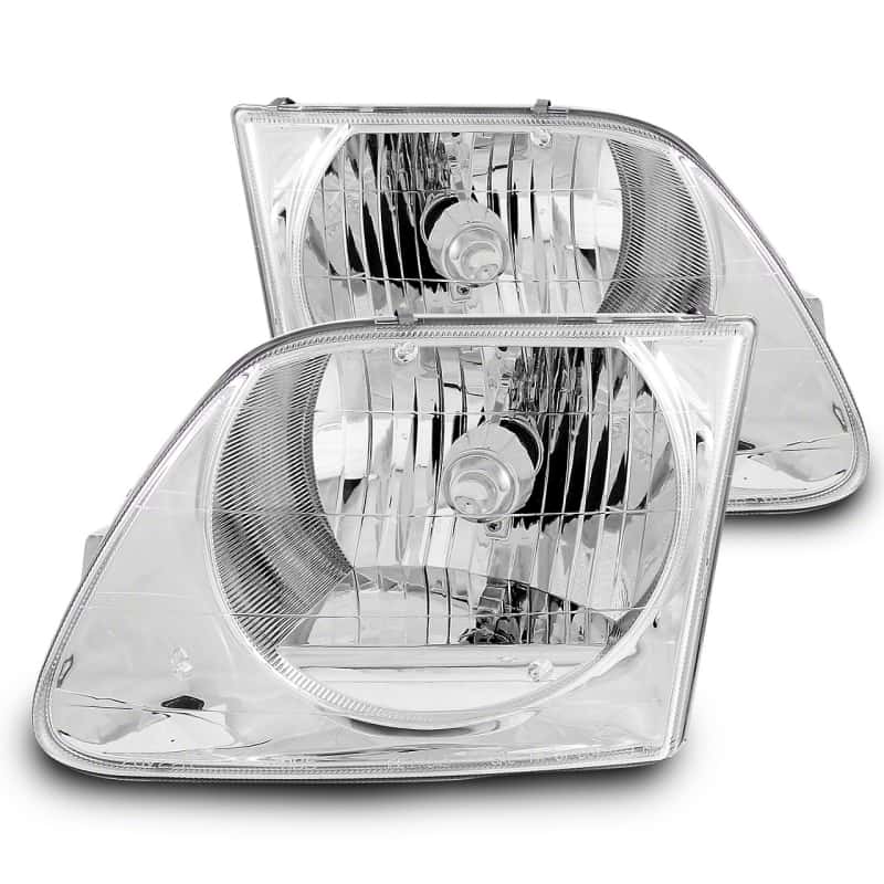 Raxiom — Raxiom 97-03 Ford F-150 G2 Euro Headlights- Chrome Housing (Clear Lens)
Headlights - view 1