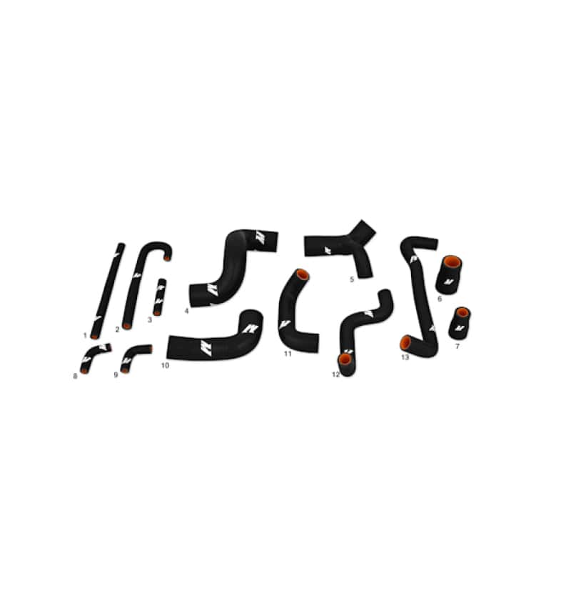 Mishimoto — Mishimoto 88-91 BMW E30 (M3) Black Silicone Hose Kit
Coolant Hose Kit - view 6
