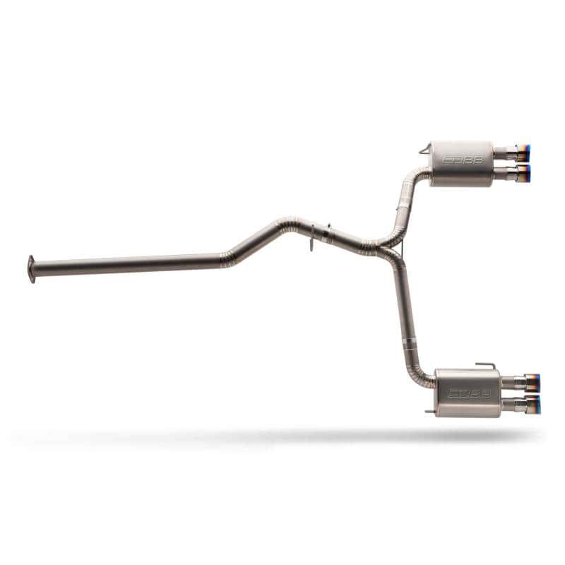 COBB — Cobb 22-24 Subaru WRX Titanium Catback Exhaust (Incl. Burnt Ti Tips) - view 2