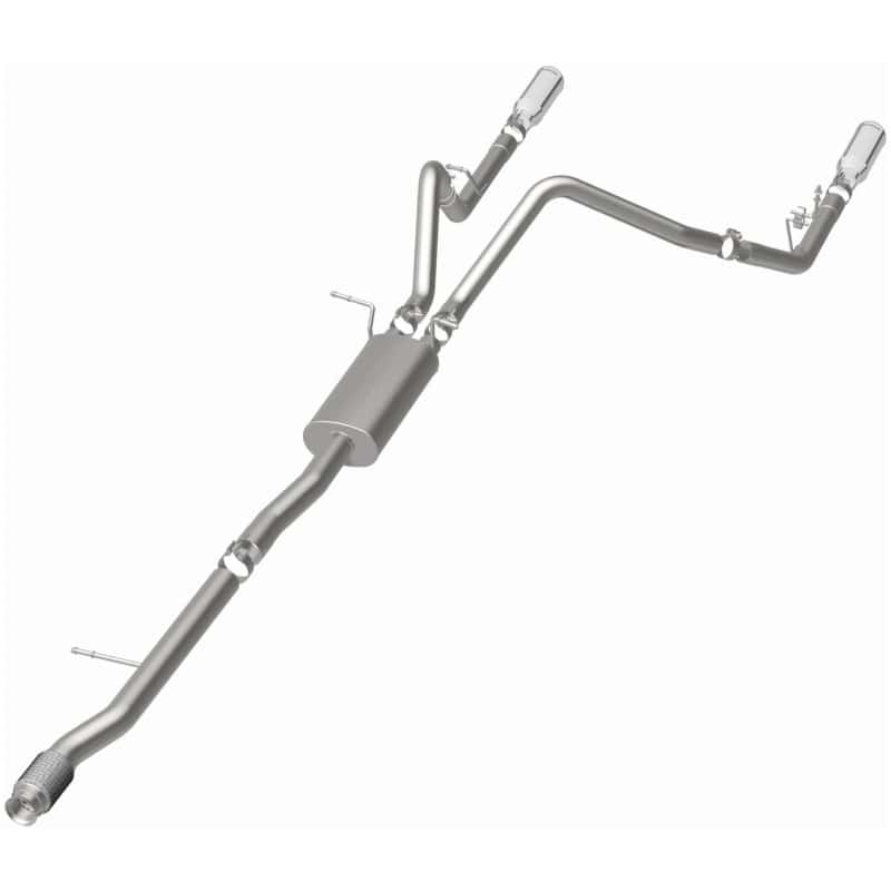 Magnaflow — Magnaflow 14 Chevy Silverado V8 5.3L CC/EC Cab Dual Split Rear Exit Stainless Cat Back Perf Exhaust
Cat-Back - view 7