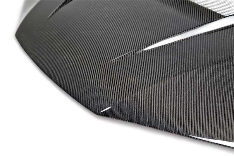 Seibon — Seibon 14-15 Honda Civic 2dr VSII-Style Carbon Fiber Hood - view 11