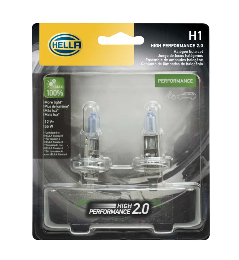 Hella — Hella H1 12V 55W Hella High Performance Xenon Bulb (Pair)
H1 2.0TB Hal Bulb - view 6