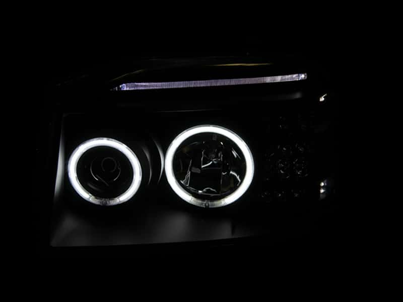 ANZO — ANZO 2001-2004 Nissan Frontier Projector Headlights w/ Halo Black (CCFL)
Head Light Set
HdLtSet - view 4