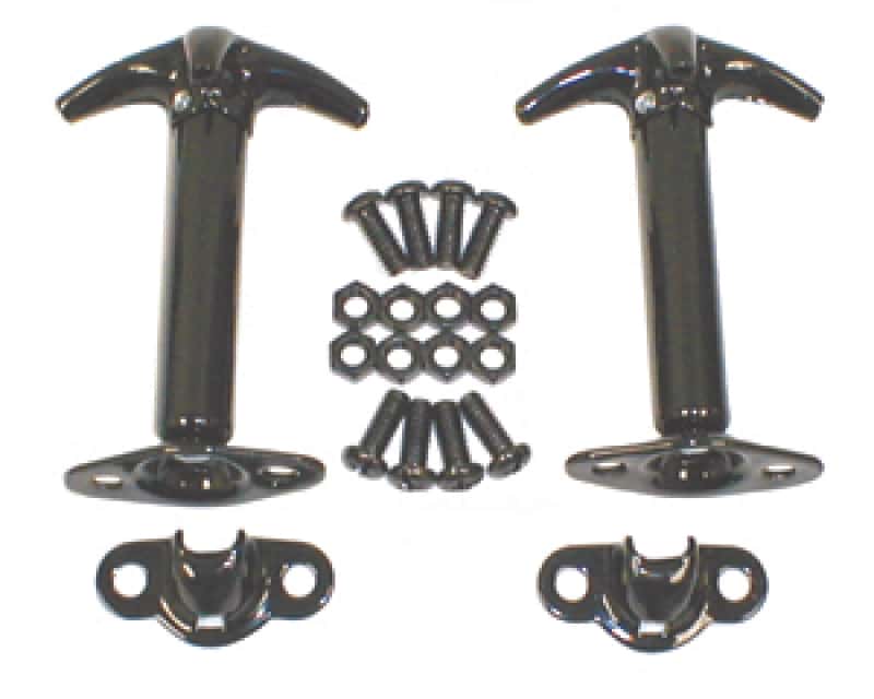 Rugged Ridge — Rugged Ridge 41-95 Jeep CJ / Jeep Wrangler Black Hood Catch Kit
Hood Latch Assembly
OFFROAD_EXTERIOR - view 2