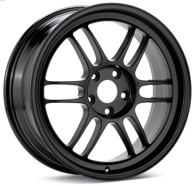 Enkei — Enkei RPF1 18x9.5 5x100 38mm Offset Black Wheel - Tarmac Black Edition RPF1 - view 1