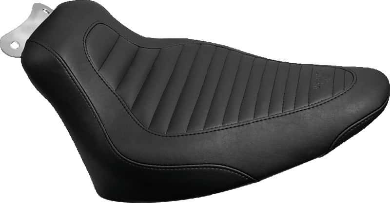 Mustang Motorcycle — Mustang 00-15 Harley Softail Standard Rear Tire Tripper Solo Seat - Black - view 2