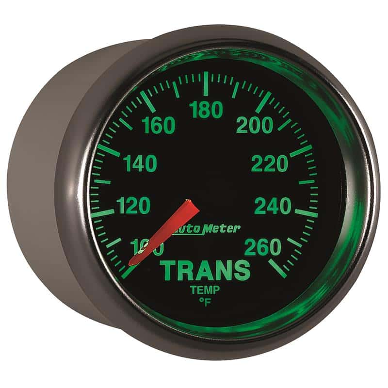 AutoMeter — Autometer GS 100-260 degree Electronic Trans Temperature Gauge
2-1/16" TRANS TEMP, - view 6