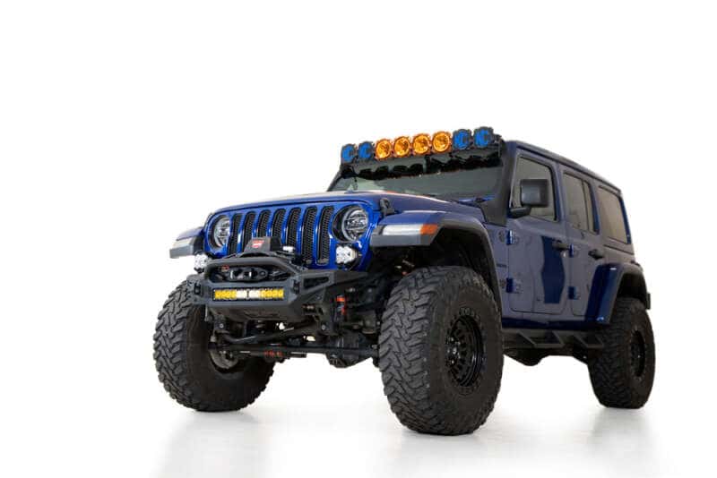 Addictive Desert Designs — Addictive Desert Designs 18-23 Jeep JL/JT Rock Fighter Front Bumper
Bumper- Front - view 17
