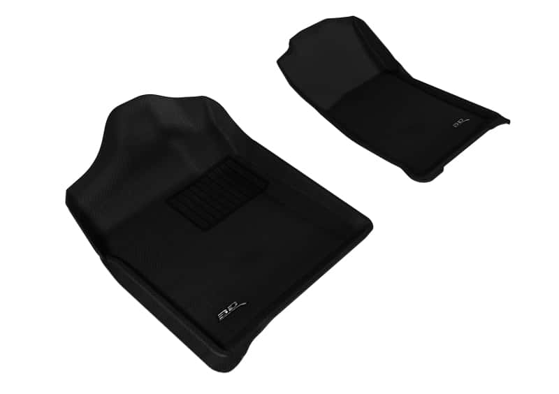 3D MAXpider — 3D MAXpider 2007-2013 Chevrolet/GMC Silverado/Sierra Regular Cab Kagu 1st Row Floormat - Black
Floor Mat Set - view 1