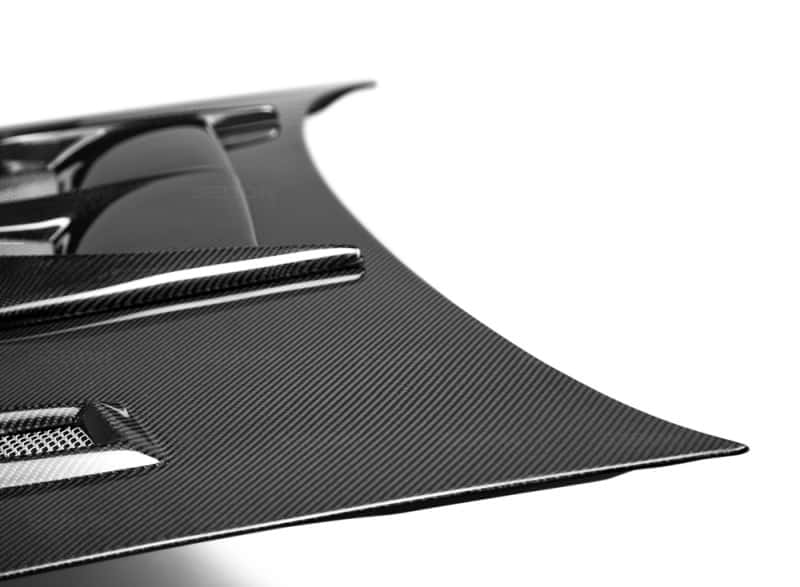 Seibon — Seibon 06-07 Subaru WRX/STi CW Carbon Fiber Hood - view 5
