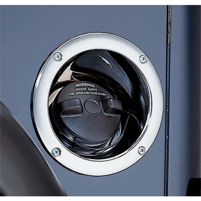 Rugged Ridge — Rugged Ridge 97-06 Jeep Wrangler Chrome Gas Tank Filler Bezel
FuelFillerDoorCvr
OFFROAD_EXTERIOR - view 3