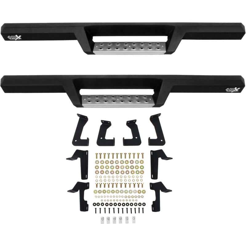Westin — Westin 07-18 Jeep Wrangler JK 2dr. HDX Stainless Drop Nerf Step Bars - Tex. Blk
Nerf/Step Bar - view 6
