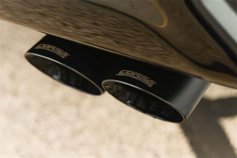 CORSA Performance — Corsa 2022-2024 Chevrolet Silverado 1500 Cat-Back Dual Rear Exit with Twin 4in Black Tips
Exhaust - view 7