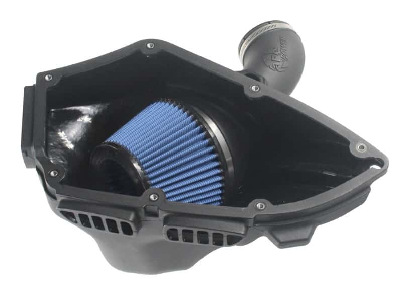 aFe — aFe MagnumForce Stage 2 Si Intake System Pro 5 R Black 06-12 BMW 3 Series E9x L6 3.0L Non-Turbo
Magnum FORCE Intake
AirIntKt - view 2