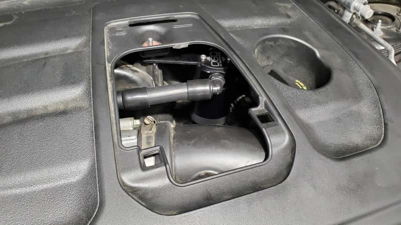 J&L — J&L 16-25 Dodge Durango / Jeep Grand Cherokee 3.6L Oil Separator 3.0 Passenger Side - Black Anod
Oil Separator - view 3