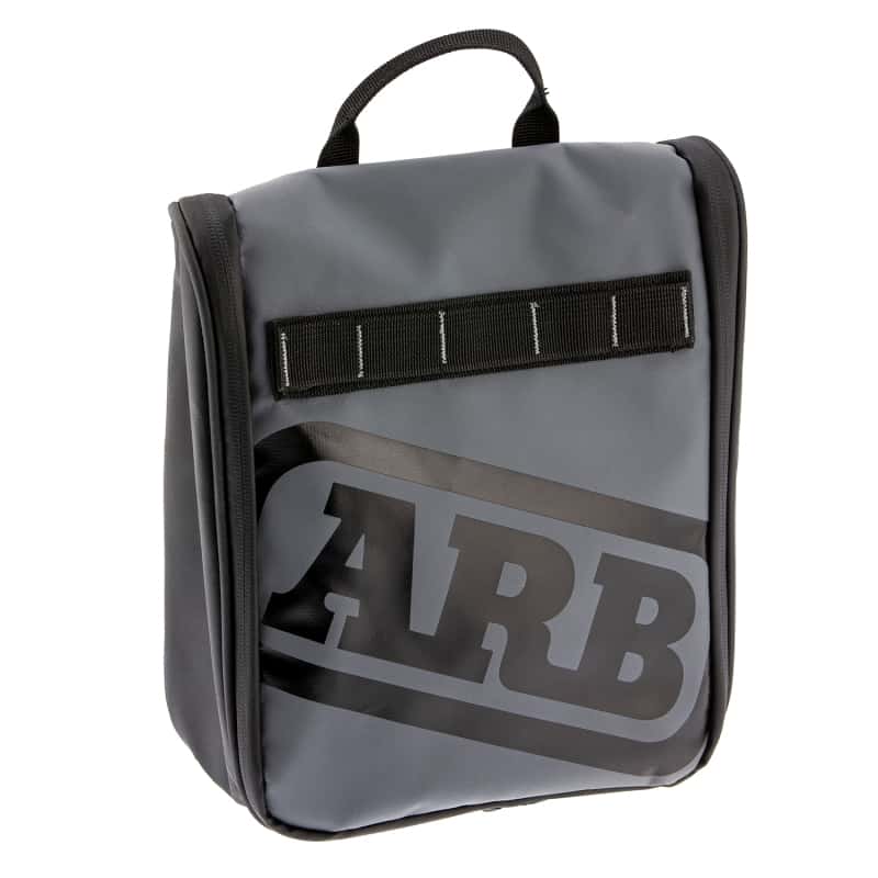 ARB — ARB Toiletries Bag Charcoal Finish w/ Red Highlights PVC Outer Shell Mesh Pockets Mirror
Toiletries Bag - view 2