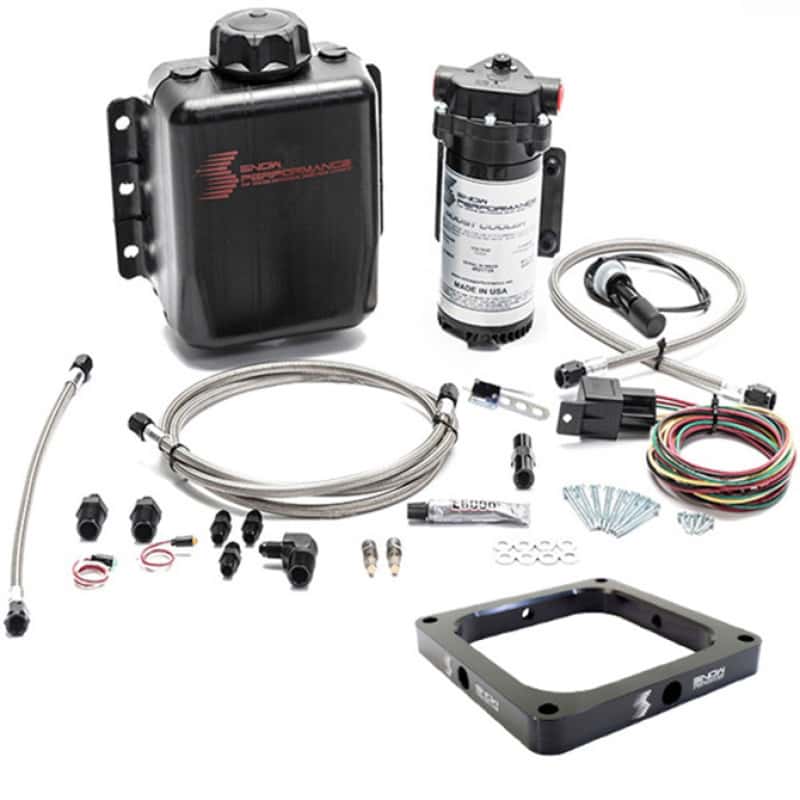 Snow Performance — Snow Performance Gas Carbureted 4500 Flange Stage 1 Water Inj Kit (WOT Activated SS Braided Lines)
Water / Meth System - view 1