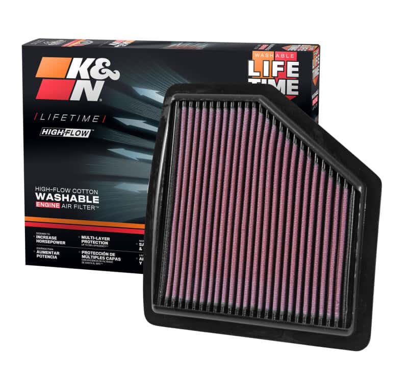 K&N Engineering — K&N Replacement Panel Air Filter for 2016 Honda HR-V 1.8L
Replacement Air Filt
Air Filter - view 7