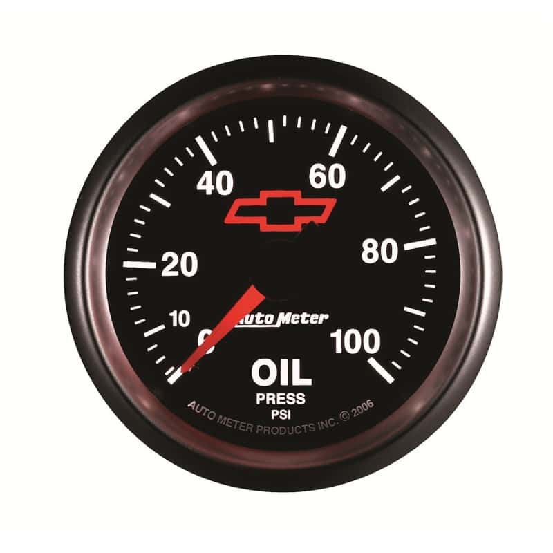 AutoMeter — Autometer Sport-Comp II GM 52mm 0-100 PSI Mechanical Oil Pressure Gauge
2-1/16" OIL PRESS, 0 - view 8