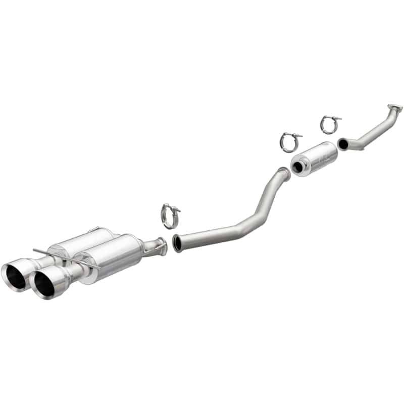 Magnaflow — MagnaFlow CatBack 17-18 Honda Civic L4 1.5LGAS Dual Exit Polished Stainless Exhaust
Cat-Back - view 2