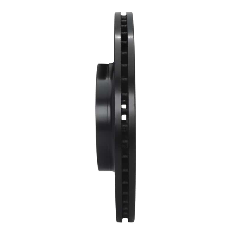 R1 Concepts — R1 02-06 Infiniti I35 Front Right Drilled & Slotted Black Brake Rotor
R1 Brake Rotor Drill - view 3