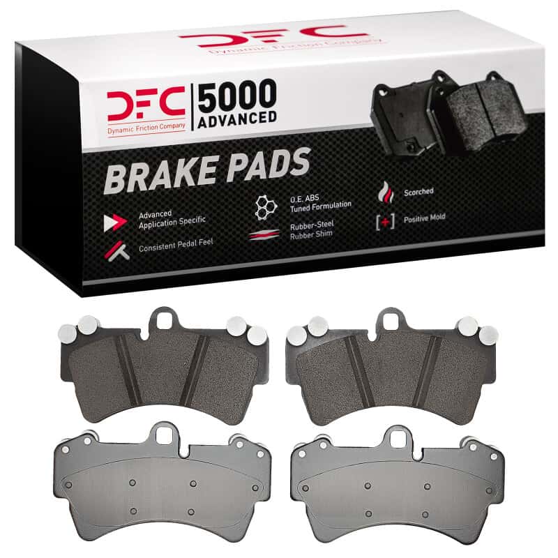 DFC — DFC 03-15 Audi Q7 Front 5000 Advanced Low Metallic Brake Pads
DFC Brake Pad Set - view 4