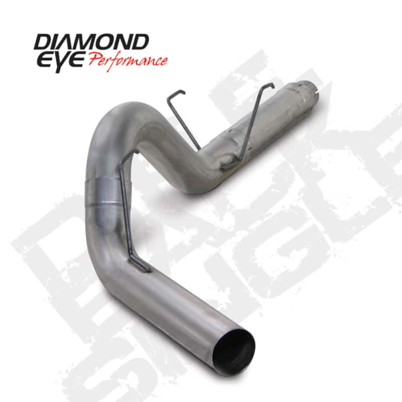 Diamond Eye Performance — Diamond Eye KIT 5in DPF (DPF) Single SS 07.5-11 CUMMINS 6 7L PCKGD BX46X14X14OD EL-PL 44inX13 5inX13
KIT; 5in.; DPF-BACK; - view 2