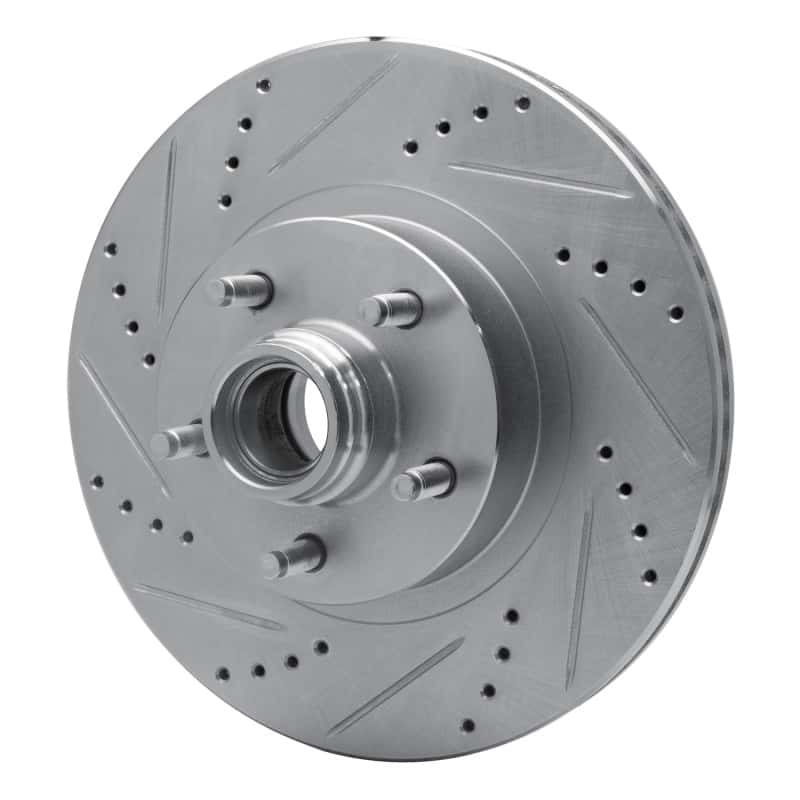 R1 Concepts — R1 01-05 Ford Explorer Sport Trac Front Left Drilled & Slotted Silver Brake Rotor
R1 Brake Rotor Drill - view 2