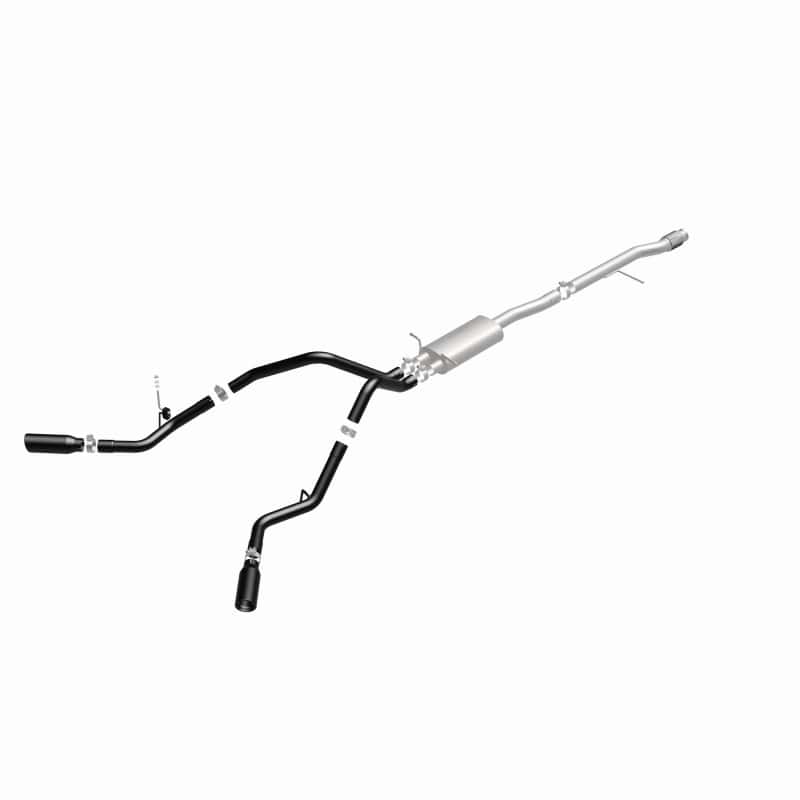 Magnaflow — MagnaFlow SYS Cat-Back 3.5in Black Dual Split Rear Tips 14-15 Chevy Silverado/GMC Sierra 4.3L-5.3L
Cat-Back - view 23