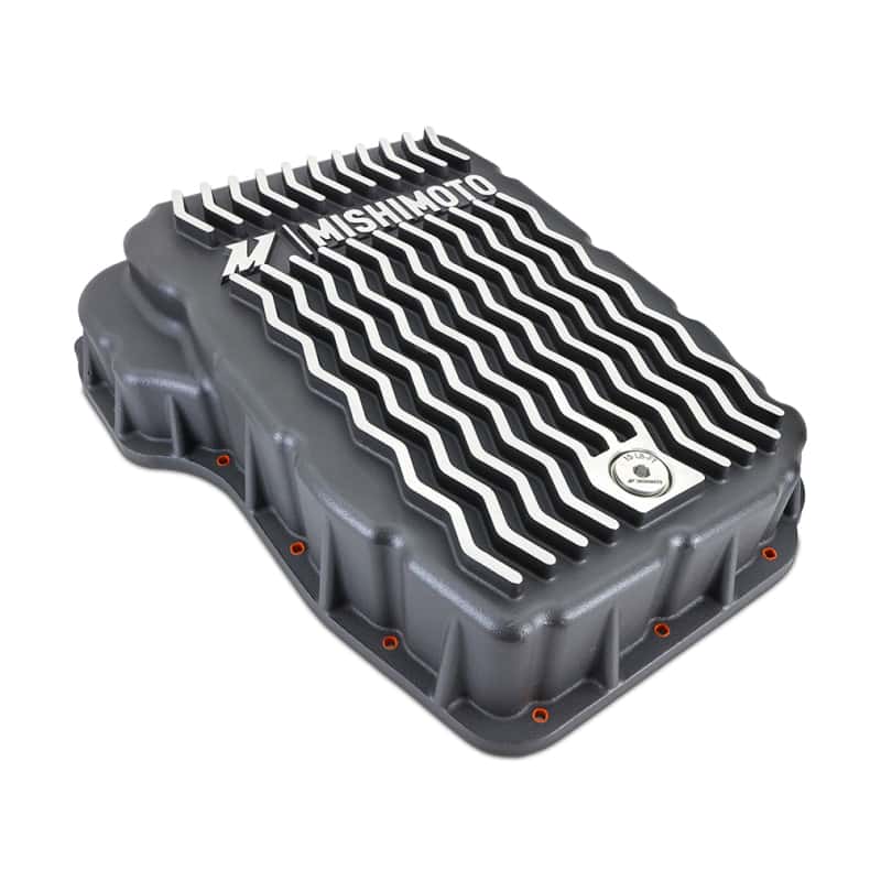 Mishimoto — Mishimoto 2007.5 + Ram 6.7L Cummins 68RFE Transmission Pan - Cast - GR
Trans Oil Pan - view 1