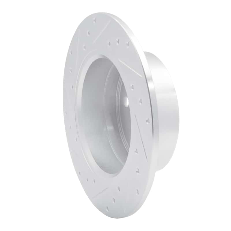 R1 Concepts — R1 1974-1995 Volvo 245 Rear Right Drilled & Slotted Silver Brake Rotor
R1 Brake Rotor Drill - view 4