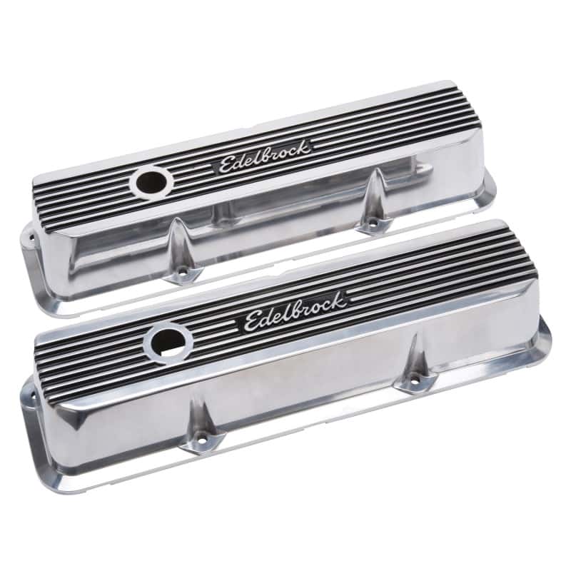 Edelbrock — Edelbrock Valve Covers Elite II Ford FE 1958-76 Polished
ELITE - view 4