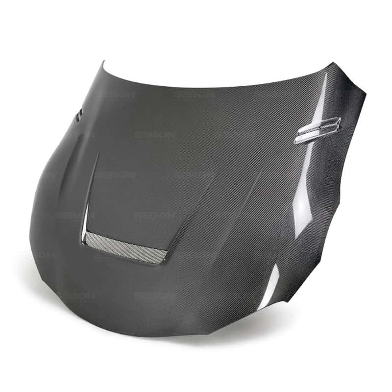 Seibon — Seibon 2020 Toyota Supra VS-Style Carbon Fiber Hood - view 2