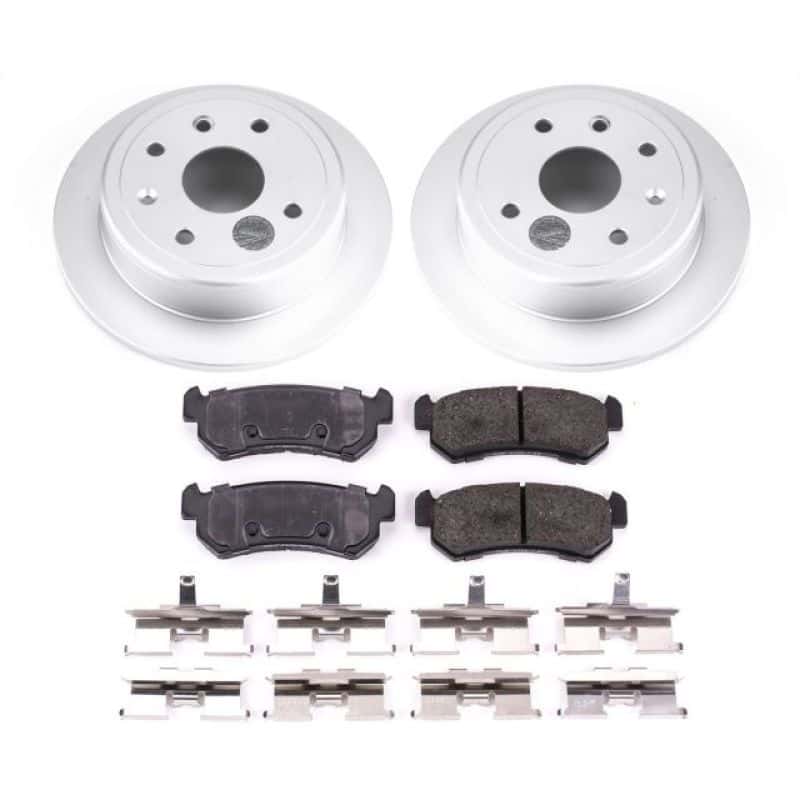 PowerStop — Power Stop 04-06 Suzuki Forenza Rear Z17 Evolution Geomet Coated Brake Kit - view 1