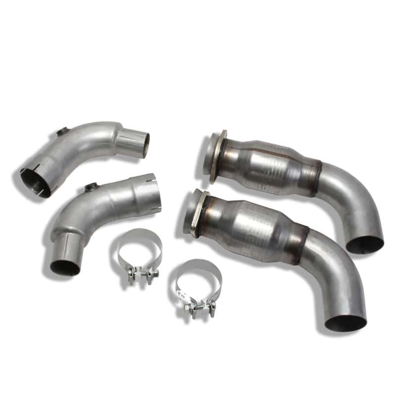 BBK — BBK 15-20 Ford Mustang GT 3in Short Mid Pipe Kit w/Cats (Use LT Header 1633/16330/1856/18560)
Exhaust Pipes - view 3