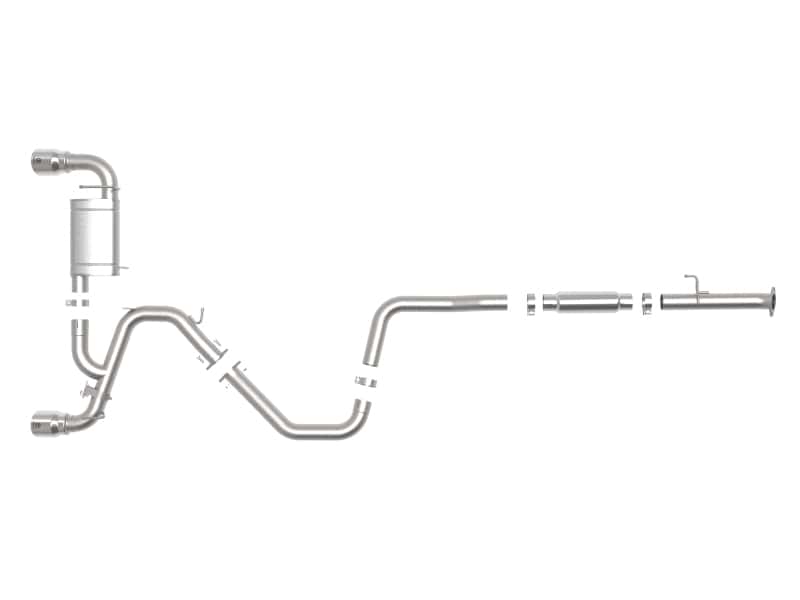 aFe — aFe Power Cat Back Exhaust - 19-20 Hyundai Veloster N L4-2.0L (t) w/ Polished Tips
Cat-Back Exhaust - view 4