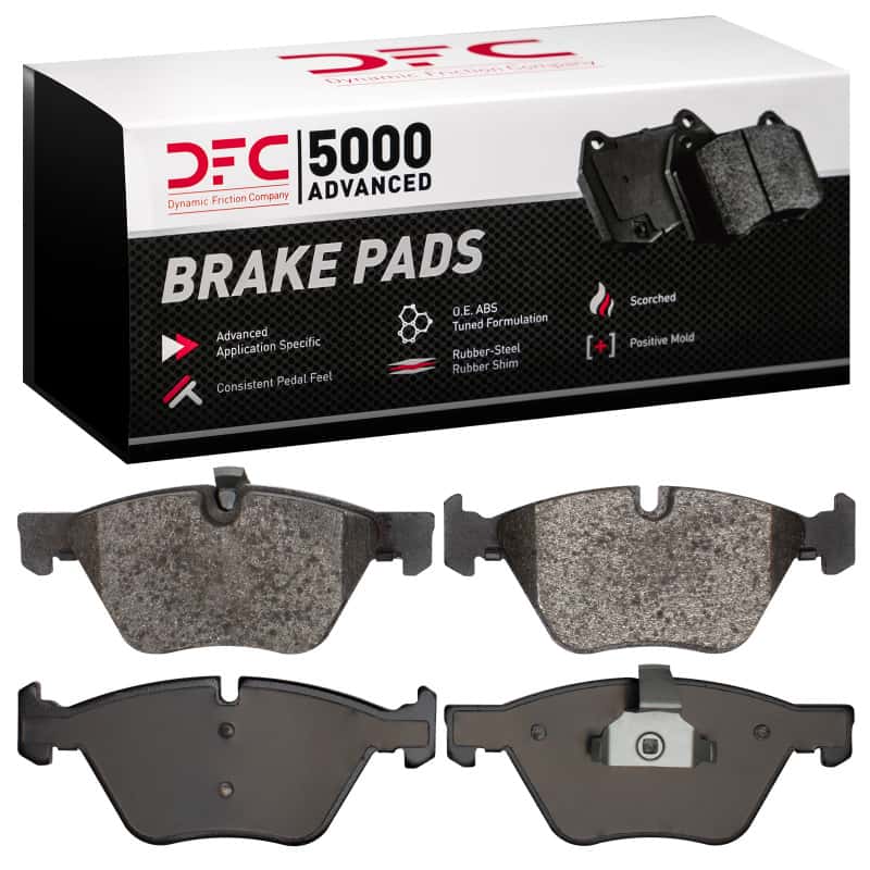 DFC — DFC 06-10 BMW 330i Front 5000 Advanced Low Metallic Brake Pads
DFC Brake Pad Set - view 1