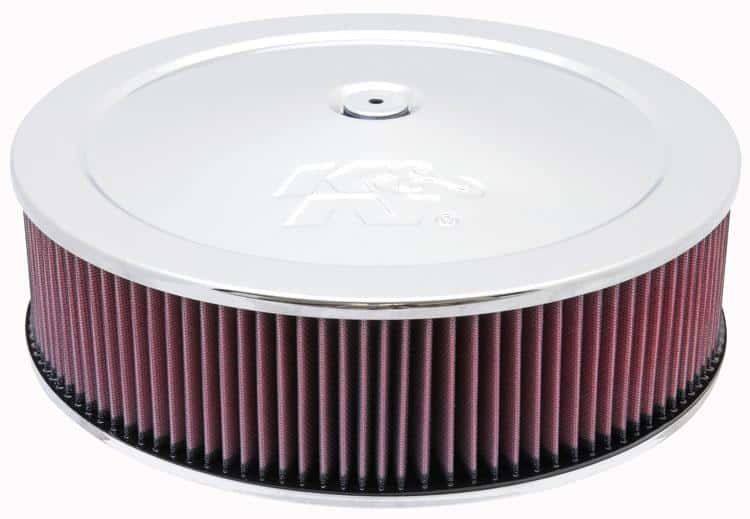 K&N Engineering — K&N Round Air Filter Assembly 14in. ID / 4..12in. Height / 5.125in. Neck Flange / 7/8in. Drop Ba
Round Air Filter Ass
Air Filter Assembly - view 2