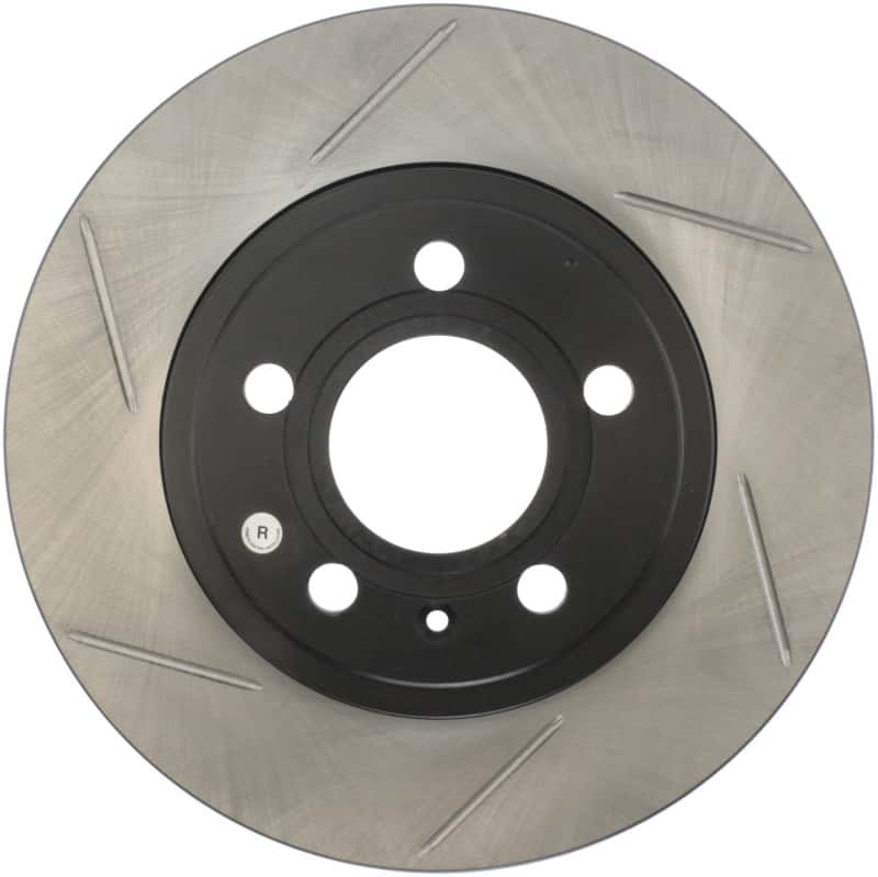 Stoptech — StopTech Power Slot 1/05-09 Audi A4/A4 Quattro Right Rear Slotted Rotor
Sport Slotted Rotor - view 3