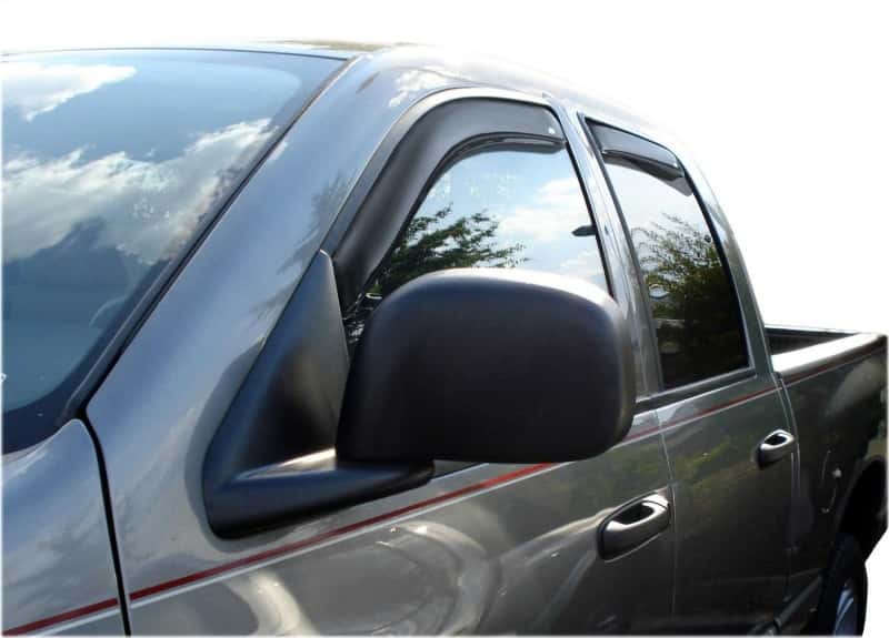 AVS — AVS 02-08 Dodge RAM 1500 Quad Cab Ventvisor In-Channel Front & Rear Window Deflectors 4pc - Smoke
IN-CHANNEL VENTVISOR
Side Window Vent - view 6